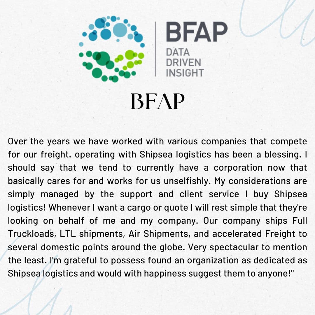 Bfap Testimonial